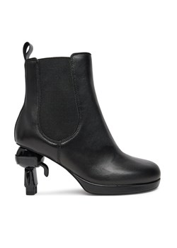 KARL LAGERFELD Botki KL39044 Czarny ze sklepu MODIVO w kategorii Botki - zdjęcie 181144113
