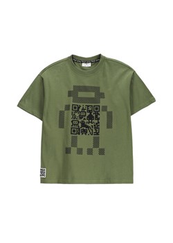 Coccodrillo T-Shirt WC5143201GBJ Khaki Regular Fit ze sklepu MODIVO w kategorii T-shirty chłopięce - zdjęcie 181144152