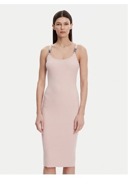 MICHAEL Michael Kors Sukienka dzianinowa MT482IL33D Różowy Slim Fit ze sklepu MODIVO w kategorii Sukienki - zdjęcie 181144204
