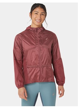 Asics Kurtka do biegania Nagino Packable Run 2012C849 Czerwony Ahletic Fit ze sklepu MODIVO w kategorii Kurtki damskie - zdjęcie 181144222
