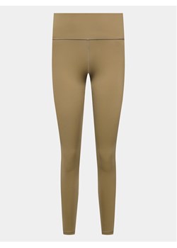 Athlecia Legginsy Gaby W Tights EA221909 Brązowy Regular Fit ze sklepu MODIVO w kategorii Spodnie damskie - zdjęcie 181144261