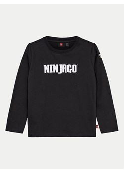 LEGO Bluzka Ninjago 12011275 Czarny Regular Fit ze sklepu MODIVO w kategorii T-shirty chłopięce - zdjęcie 181144320