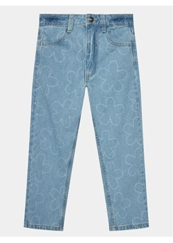 United Colors Of Benetton Jeansy 4VUGCF033 Niebieski Straight Fit ze sklepu MODIVO w kategorii Spodnie dziewczęce - zdjęcie 181144354