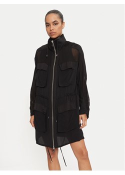 PINKO Parka Jole K-Way 20191 PBK2 1B13J8.747 Czarny Regular Fit ze sklepu MODIVO w kategorii Parki damskie - zdjęcie 181144462