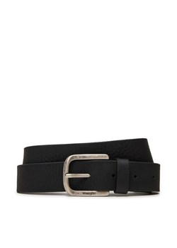 Wrangler Pasek Męski Full Grain 112358071 Czarny ze sklepu MODIVO w kategorii Paski męskie - zdjęcie 181144470