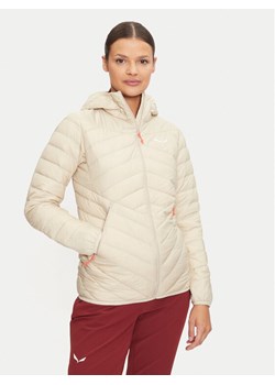 Salewa Kurtka puchowa Brenda 27884 Beżowy Regular Fit ze sklepu MODIVO w kategorii Kurtki damskie - zdjęcie 181144472