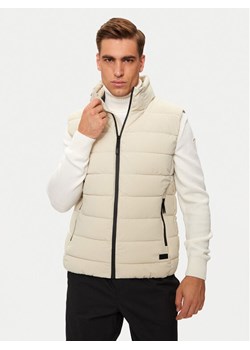 CMP Kamizelka 34K0757 Écru Regular Fit ze sklepu MODIVO w kategorii Kamizelki męskie - zdjęcie 181144494