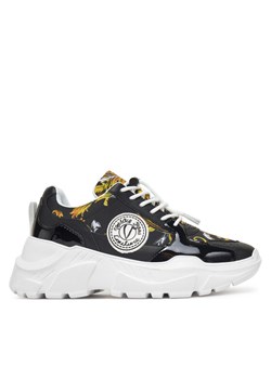 Versace Jeans Couture Sneakersy 78VA3SC7 Czarny ze sklepu MODIVO w kategorii Buty sportowe damskie - zdjęcie 181144732