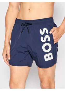 Boss Szorty kąpielowe Octopus 50469602 Granatowy Regular Fit ze sklepu MODIVO w kategorii Kąpielówki - zdjęcie 181144794