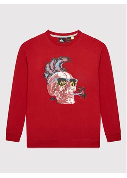 Quiksilver Bluza Smoke EQBFT03791 Czerwony Regular Fit ze sklepu MODIVO w kategorii Bluzy chłopięce - zdjęcie 181144833