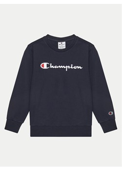 Champion Bluza 307030 Granatowy Standard Fit ze sklepu MODIVO w kategorii Bluzy chłopięce - zdjęcie 181144860