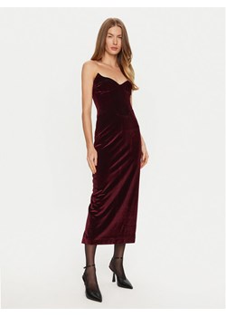 BARDOT Sukienka koktajlowa Camelia 59535DB Bordowy Slim Fit ze sklepu MODIVO w kategorii Sukienki - zdjęcie 181144883