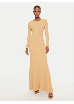 BARDOT Sukienka dzianinowa 59510DB Żółty Slim Fit ze sklepu MODIVO w kategorii Sukienki - zdjęcie 181144893