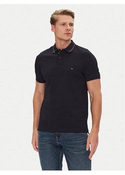 Tommy Hilfiger Polo Placket Interest MW0MW38459 Granatowy Regular Fit ze sklepu MODIVO w kategorii T-shirty męskie - zdjęcie 181144953