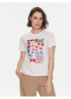 Weekend Max Mara T-Shirt Cinema 2415971061 Écru Regular Fit ze sklepu MODIVO w kategorii Bluzki damskie - zdjęcie 181144982