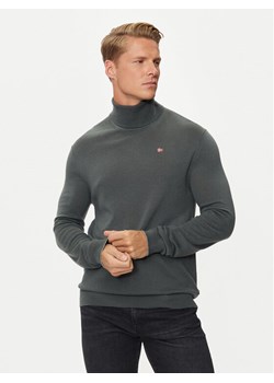 Napapijri Golf Damavand NP0A4GJT Zielony Regular Fit ze sklepu MODIVO w kategorii Swetry męskie - zdjęcie 181145034