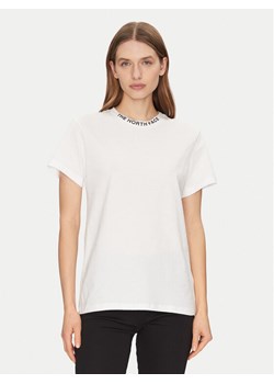 The North Face T-Shirt Zumu NF0A87DJ Biały Relaxed Fit ze sklepu MODIVO w kategorii Bluzki damskie - zdjęcie 181145072