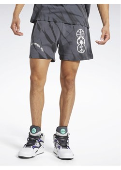 Reebok Szorty sportowe Classics Block Party Shorts HS9179 Szary ze sklepu MODIVO w kategorii Spodenki męskie - zdjęcie 181145082