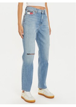 Tommy Jeans Jeansy DW0DW19934 Niebieski Straight Fit ze sklepu MODIVO w kategorii Jeansy damskie - zdjęcie 181145090