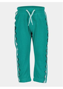 Blue Seven Spodnie dresowe 938085 X Zielony Regular Fit ze sklepu MODIVO w kategorii Spodnie i półśpiochy - zdjęcie 181145103