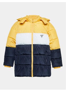 Guess Kurtka puchowa L3BL03 WB240 Kolorowy Regular Fit ze sklepu MODIVO w kategorii Kurtki chłopięce - zdjęcie 181145112