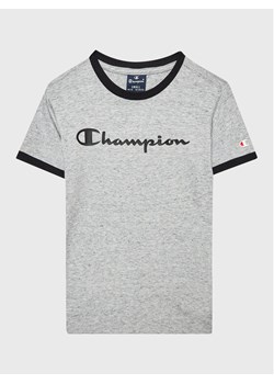Champion T-Shirt 306286 Szary Regular Fit ze sklepu MODIVO w kategorii T-shirty chłopięce - zdjęcie 181145230
