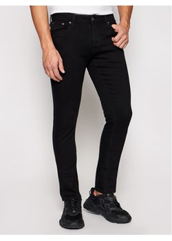 Jack&Jones Jeansy Glenn Original 12152346 Czarny Slim Fit ze sklepu MODIVO w kategorii Jeansy męskie - zdjęcie 181145231