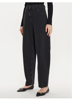 TWINSET Jeansy 242AT2274 Czarny Carrot Fit ze sklepu MODIVO w kategorii Jeansy damskie - zdjęcie 181145240