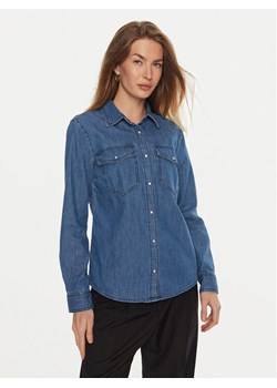 Sisley Koszula jeansowa 5FV6LQ028 Niebieski Regular Fit ze sklepu MODIVO w kategorii Koszule damskie - zdjęcie 181145414