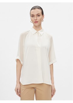 Marella Koszula Cerbero 2413111053 Écru Regular Fit ze sklepu MODIVO w kategorii Koszule damskie - zdjęcie 181145433