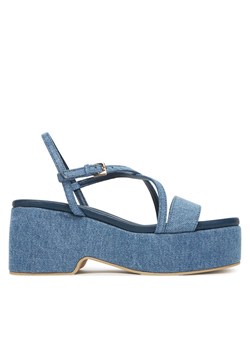 Pollini Sandały SA16318I0MTQ0707 Niebieski - id: 0000305177780 - marki POLLINI - 181145471 Pollini Sandały SA16318I0MTQ0707 Niebieski ze sklepu MODIVO w kategorii Sandały damskie - zdjęcie 181145471