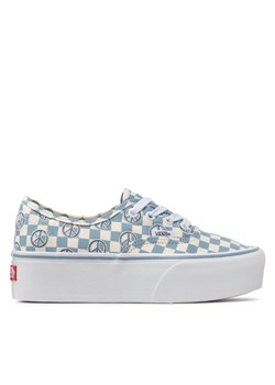 Vans Tenisówki Authentic Stac VN0A5KXXBD21 Błękitny ze sklepu MODIVO w kategorii Trampki damskie - zdjęcie 181145633