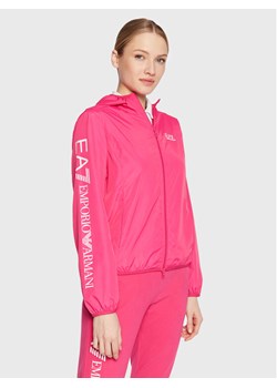 EA7 Emporio Armani Kurtka przejściowa 3RTB08 TN18Z 1417 Różowy Regular Fit ze sklepu MODIVO w kategorii Kurtki damskie - zdjęcie 181145664
