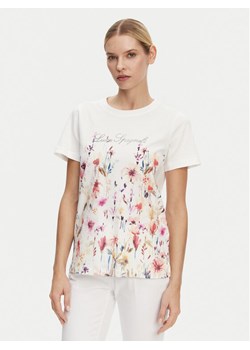 Luisa Spagnoli T-Shirt Boemi 542083 Biały Regular Fit ze sklepu MODIVO w kategorii Bluzki damskie - zdjęcie 181145713