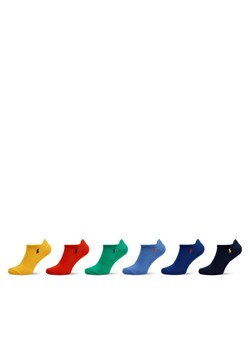 Polo Ralph Lauren Zestaw 6 par niskich skarpet męskich 449874486001 Kolorowy ze sklepu MODIVO w kategorii Skarpetki męskie - zdjęcie 181145821