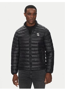 KARL LAGERFELD Kurtka przejściowa 505710 500590 Czarny Regular Fit ze sklepu MODIVO w kategorii Kurtki męskie - zdjęcie 181145903