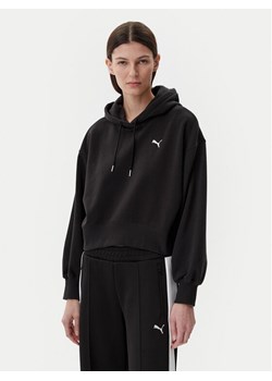 Puma Bluza Ess 629746 Czarny Relaxed Fit ze sklepu MODIVO w kategorii Bluzy damskie - zdjęcie 181145921