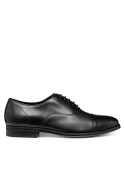 Geox Półbuty U Rezzonico U558QB 00043 C9999 Czarny ze sklepu MODIVO w kategorii Buty eleganckie męskie - zdjęcie 181146114