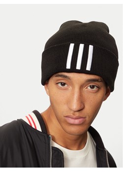adidas Czapka 3-Stripes IT4639 Czarny ze sklepu MODIVO w kategorii Czapki zimowe męskie - zdjęcie 181146254