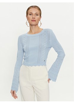 Guess Sweter Adaline W4GR08 Z2U00 Błękitny Regular Fit ze sklepu MODIVO w kategorii Swetry damskie - zdjęcie 181146371