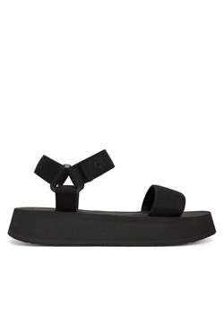 Calvin Klein Jeans Sandały Sandal Velcro Webbing Mg YW0YW01693 Czarny ze sklepu MODIVO w kategorii Sandały damskie - zdjęcie 181146411