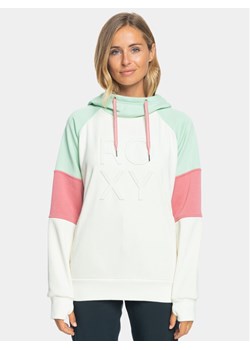 Roxy Bluza Liberty Hoodie Otlr ERJFT04711 Écru Regular Fit ze sklepu MODIVO w kategorii Bluzy damskie - zdjęcie 181146421