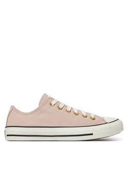 Converse Trampki Chuck Taylor All Star Leather A13816C Różowy ze sklepu MODIVO w kategorii Trampki damskie - zdjęcie 181146451