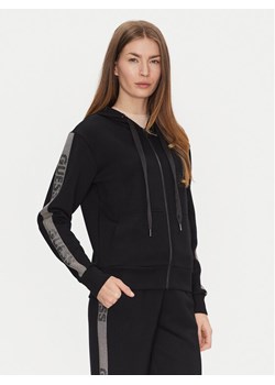 Guess Bluza W5RQ03 KBYE2 Czarny Regular Fit ze sklepu MODIVO w kategorii Bluzy damskie - zdjęcie 181146593