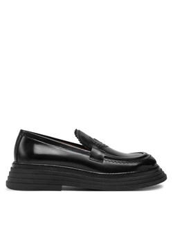 Pollini Loafersy SA10154G1LTF0000 Czarny ze sklepu MODIVO w kategorii Lordsy damskie - zdjęcie 181146630