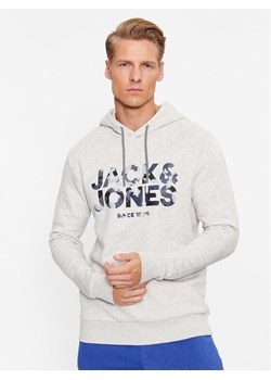 Jack&Jones Bluza James 12235338 Szary Regular Fit - id: 0000302661978 - marki Jack & Jones - 181146663 Jack&Jones Bluza James 12235338 Szary Regular Fit ze sklepu MODIVO w kategorii Bluzy męskie - zdjęcie 181146663