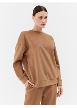 Weekend Max Mara Bluza Molveno 2359260233 Brązowy Loose Fit ze sklepu MODIVO w kategorii Bluzy damskie - zdjęcie 181146722