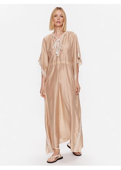 TWINSET Sukienka letnia 231LM2FAA Kolorowy Relaxed Fit ze sklepu MODIVO w kategorii Sukienki - zdjęcie 181146821