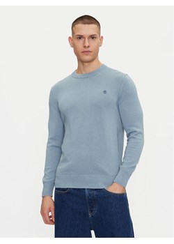 Timberland Sweter TB0A2BMM Niebieski Regular Fit ze sklepu MODIVO w kategorii Swetry męskie - zdjęcie 181146844