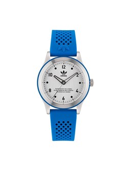 adidas Originals Zegarek Code Three Watch AOSY23032 Srebrny ze sklepu MODIVO w kategorii Zegarki - zdjęcie 181146851